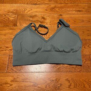 EUC LululemonEbb to Street Bra Light Support C/D Cup Size 8 Tidewater Teal
